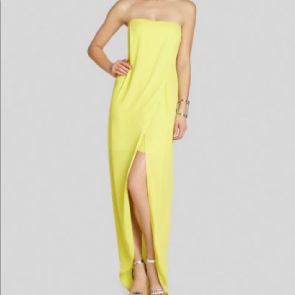 NWT BCBG strapless dress